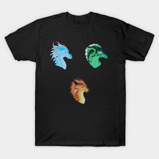 Sad Trio Sticker Pack T-Shirt